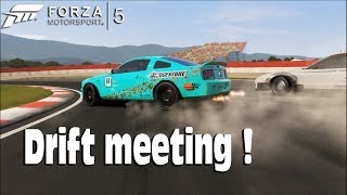 Forza 5  Drift Car Meet n°1 [upl. by Bose]