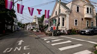 Friday morning Provincetown GoPro bike ride down Commercial Street [upl. by Freeman390]