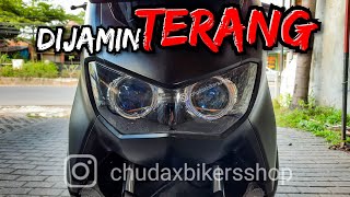 REVIEW LED PHILIPS HL M5 dengan OSRAM T19 DI HONDA VARIO Part 1 [upl. by Ydnis]