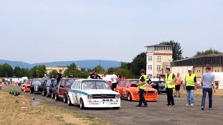 Auto Slalom Saison 2015 Zusammenfassung Gruppe H 12 Audi50 GT [upl. by Torbart]