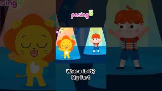 Whos letting out a fart💨  Animal Songs  posingTV shorts [upl. by Marchak]