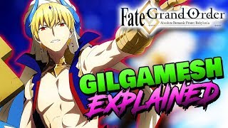 Who Is Gilgamesh amp How Strong is He The First Hero FateGrand Order Caster Gil Explained [upl. by Ennovaj]