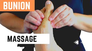 Hallux Valgus Bunion Massage Therapy Video YouTube [upl. by Nac889]