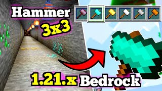 🟢 Hammers MOD para MINECRAFT PE 121X  Addon de Martillos 3x3 Minecraft Bedrock [upl. by Theda]