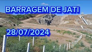 Barragem de Jati Transposição do Rio São Francisco 28072024 [upl. by Sihun]