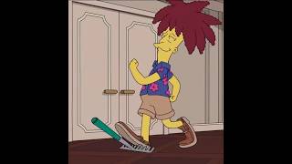 Simpsons  Sideshow Bob Invented A Rake With Collapsible Handle yellowlotus shorts [upl. by Ardyaf]