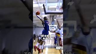 TOP 10 DUNKS FROM HS BASKETBALL [upl. by Nolat]