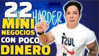 20 MINI NEGOCIOS CON POCO DINERO [upl. by Ilarrold]