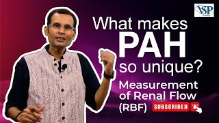 Measurement of Renal Blood Flow RBF What makes PAH so unique [upl. by Joellyn]