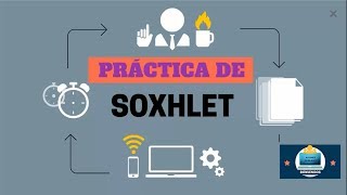 Determinación de grasas por el método de Soxhlet [upl. by Treve]