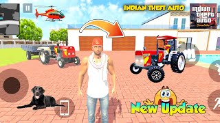 🤩 Tractor Modify New Update 💥🤩 Indian theft auto 💥🤩 Indian bike driving 3D 💥🤡 New Update cheat code [upl. by Allimrac]