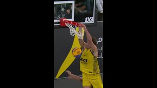 DRIESSEN ROCKS THE RIM WITH AUTHORITY 🔨😱 3x3WTNEOM 3x3WT NEOMGames [upl. by Enyamart450]