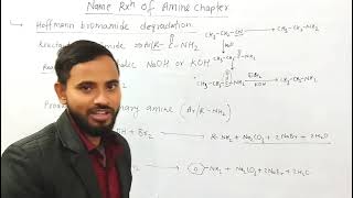 HOFMAN BROMAMIDE DEGRADATION GABRIEL PHTHALIMIDE SYNTHESIS FOR CLASS 12 [upl. by Soisinoid561]