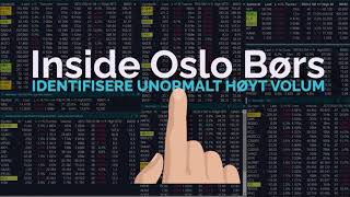 Inside Oslo Børs Unormalt Høyt Volum Onsdag 15 mai Teknisk Aksje Analyse [upl. by Rosalyn]