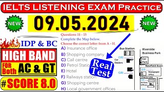 IELTS LISTENING PRACTICE TEST 2024 WITH ANSWERS  09052024 [upl. by Mloc]