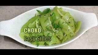 How to Cook Choko Chayote Easy Sides Video Recipe cheekyricho [upl. by Anairotciv]