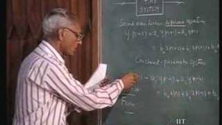 Lecture  38 Discrete  Time Systems 1 [upl. by Atsiuqal]