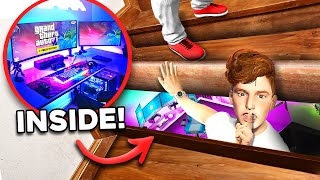 I Built a Secret Gaming Room To HIDE From My Brother GTA 5 [upl. by Armanda]