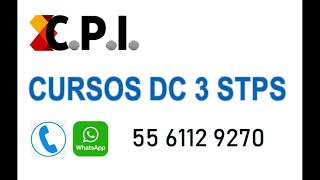 CURSOS DC 3 STPS [upl. by Iruy]