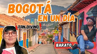 Descubre BOGOTA en un DIA  Una aventura en la capital COLOMBIANA con POCO PRESUPUESTO COSTOS [upl. by Atiuqad975]