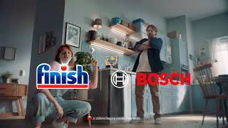 Bosch in Finish več čiste posode z manj vode  Bosch Home Slovenija [upl. by Nylodnew]