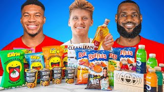 I Ate ONLY NBA Player FOOD for 50 Hours [upl. by Hplar]