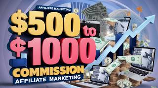 500 to 1000 Commission using this Affiliate Marketing Strategy [upl. by Annaicul]