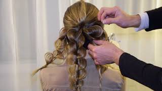 Braiding technique Farrukh Shamuratov [upl. by Animahs]