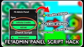 FE  Admin Panel Script Hack  ROBLOX SCRIPTS  Kill All Players Infinite Everything [upl. by Vary]