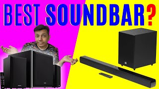 BEST DOLBY 21 SOUNDBAR  Under 10000 to 20000  JBL Vs SAMSUNG  21 STEREO OPTION [upl. by Ferd]