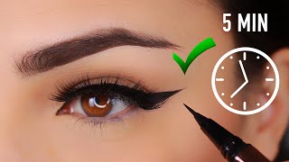 ✨MEGAEYELINER PARA PÁRPADOS CAÍDOSENCAPOTADOS 😱 EN 5 MIN 🔥 [upl. by Mendelsohn560]