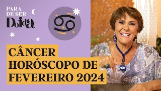 CÃ‚NCER  FEVEREIRO de 2024 MÃRCIA FERNANDES faz PREVISÃ•ES para o SIGNO [upl. by Aniaz]