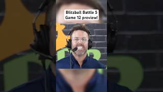 Blitzball Battle 5 Game 12 preview blitzball sports [upl. by Eiruam]