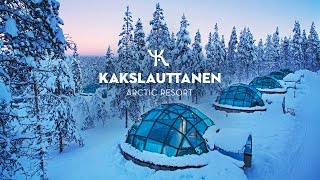 OFFICIAL  Kakslauttanen Arctic Resort in wintertime [upl. by Mcdowell742]