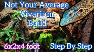 How To Build a Vivarium Bioactive DIY Tree Monitor vivarium reptiles bioactive [upl. by Larcher]