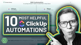 10 BEST ClickUp Automations for Small Businesses  with Examples [upl. by Matthaeus]