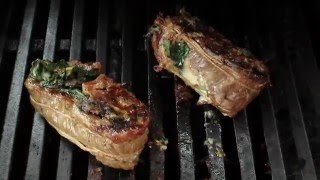 Winter Grilling  Beef Florentine Pinwheels [upl. by Zeiger564]