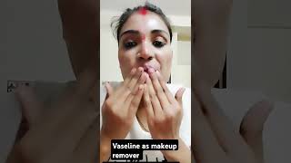 OMG 😳 Vaseline se makeup bhi remove hota hai viralhack mostviral trending short [upl. by Airdnazxela534]