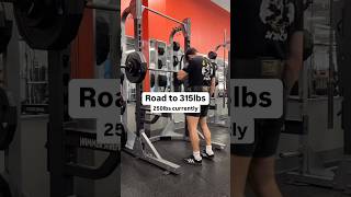 Road to 315  Squat to boost test [upl. by Faubion]