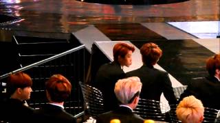 Fancam 131122 EXO at the opening  MAMA 2013 in HK HD [upl. by Aillimat]