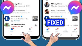 how to fix messenger calls and people option missing problem [upl. by Esnahc940]