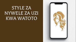 Style za Nywele za Uzi Kwa Watoto [upl. by Siloam]