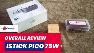 Eleaf iStick Pico 75W TC Starter Kit Our Full Review [upl. by Greg]