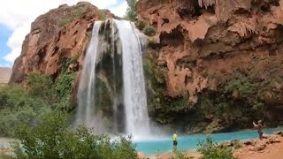 Havasu Falls in Havasupai Supai Arizona June 3th 2023 [upl. by Ise790]