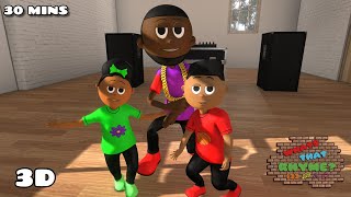 ABC Dance Rap  Alphabet Dance Slide Song  More Nursery Rhymes amp Rap Kid Songs [upl. by Ibmat946]