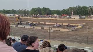 Demolition Derby 2024 Warren County Fair [upl. by Garbe147]