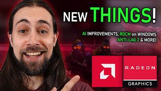 AMD Adrenalin 2461 Drivers  ROCm for Windows AI Improvements AntiLag 2 amp More [upl. by Ijat]