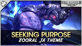 FFXIV  Seeking Purpose Zoraal Ja OST Theme Everkeep [upl. by Norry602]