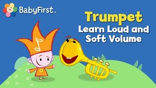 Trumpet  Notekins  Music Videos  BabyFirst TV [upl. by Abeu943]