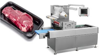 UniFresh automatic Vacuum Skin Packaging Machine for meat meatpacking traysealingmachine skinpack [upl. by Dayir605]